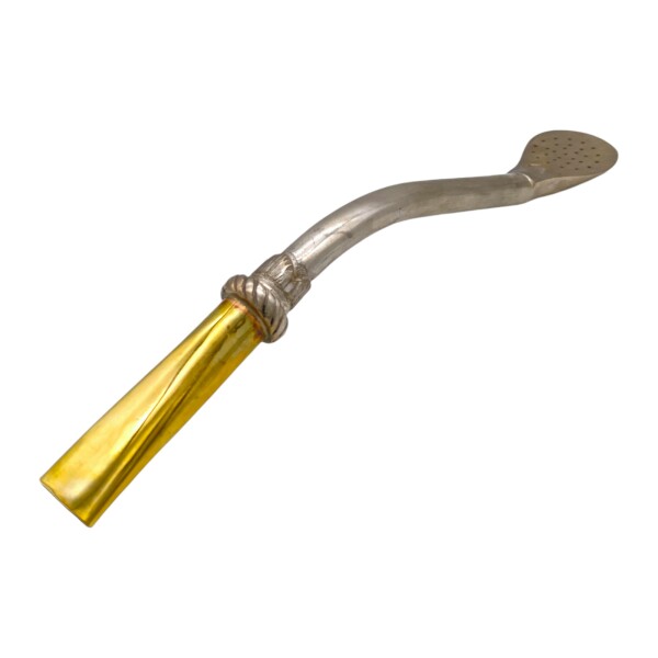 BOMBILLA MELO PLATA Y ORO 31 - Adulto - Plateado Plateadouniforme