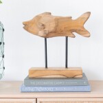 PEZ DECORATIVO 34x12x31CM MADERA PEZ DECORATIVO 34x12x31CM MADERA