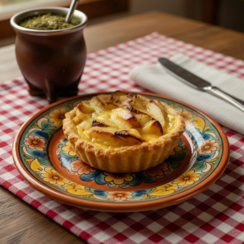 Tartaleta de Crema Pastelera con Manzana Tartaleta de Crema Pastelera con Manzana