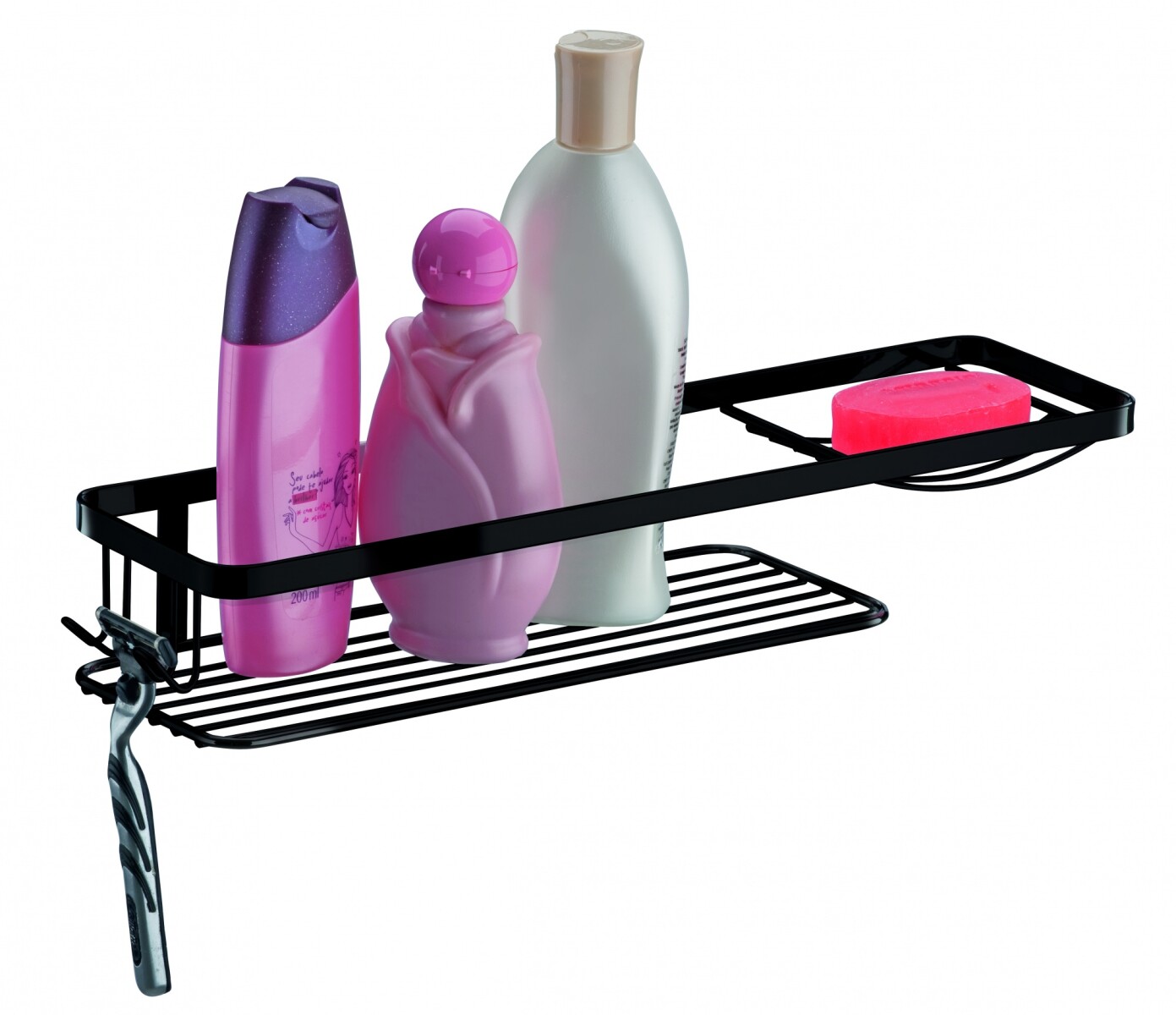 ORGANIZADOR DE BAÑO C/ TORNILLO - N/a 