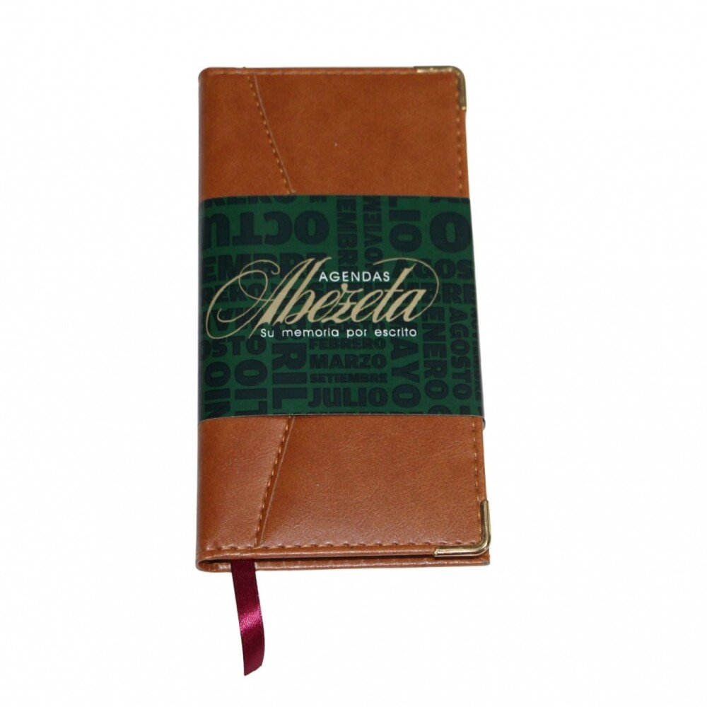 AGENDA ABEZETA POCKET 323 CCM COLOR MARRON CLARO