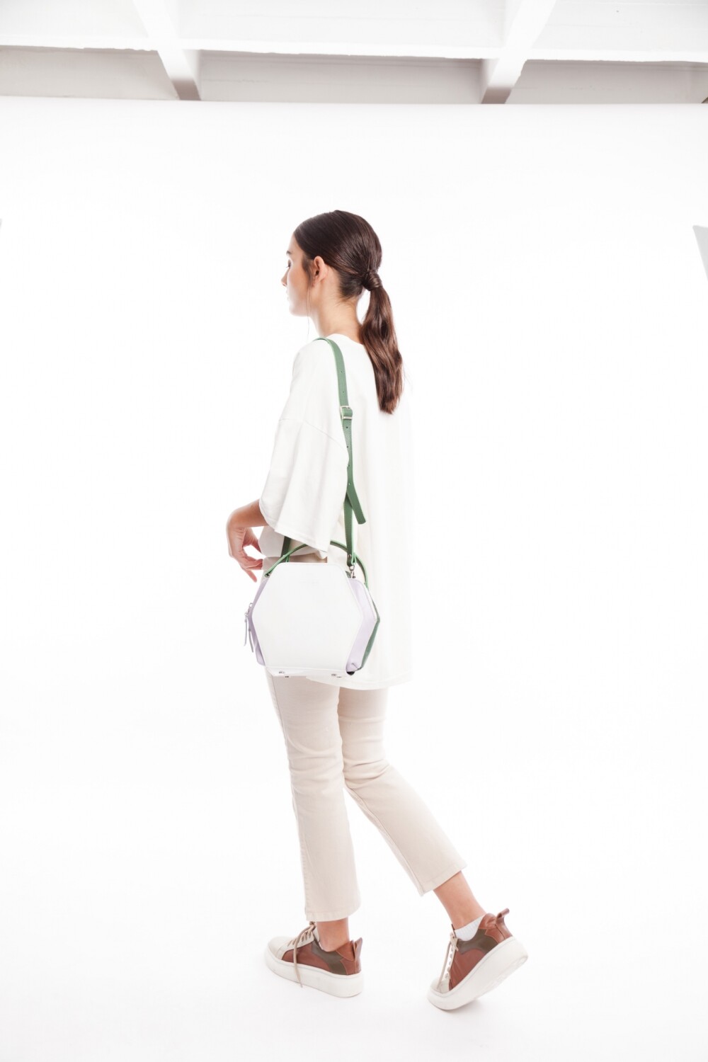Aura verde y lila
