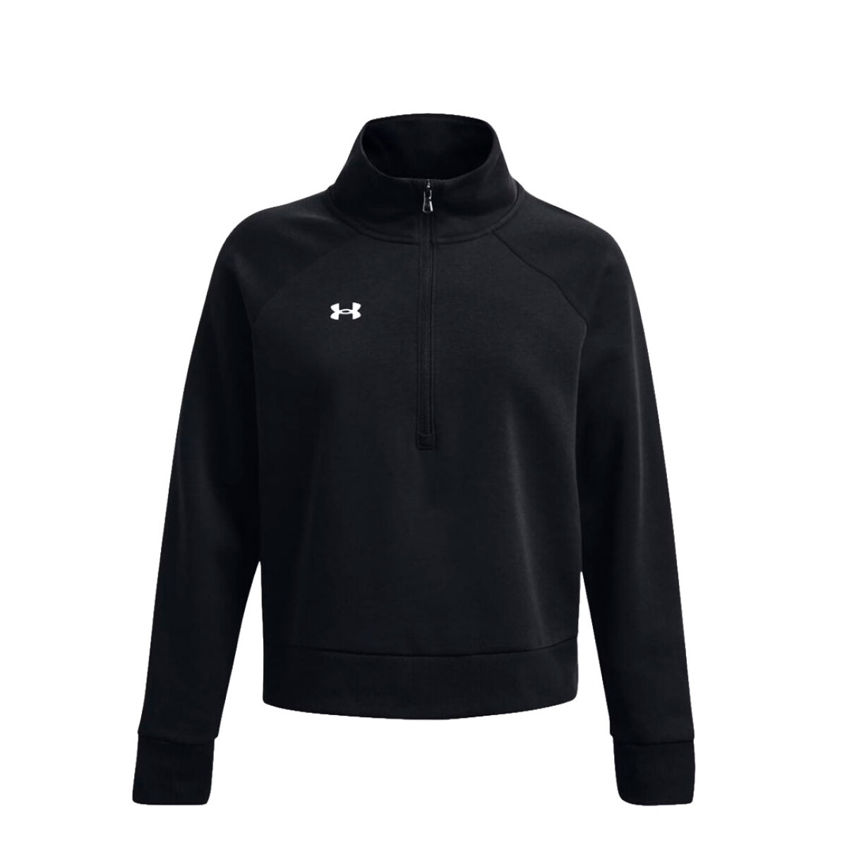Buzo de Mujer UNDER ARMOUR Rival Fleece Hz Zip - Negro 