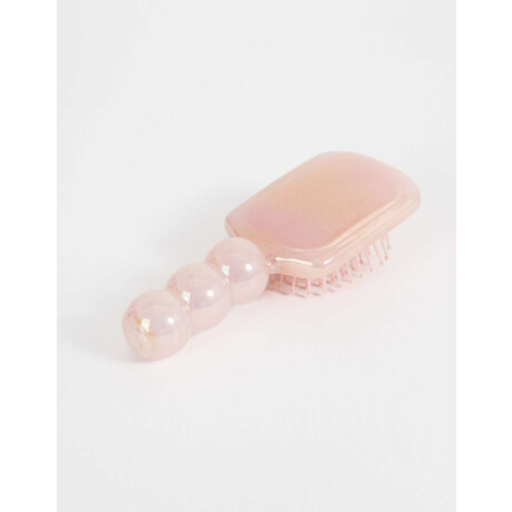 Cepillo De Pelo Iridiscente Rosa Chicle