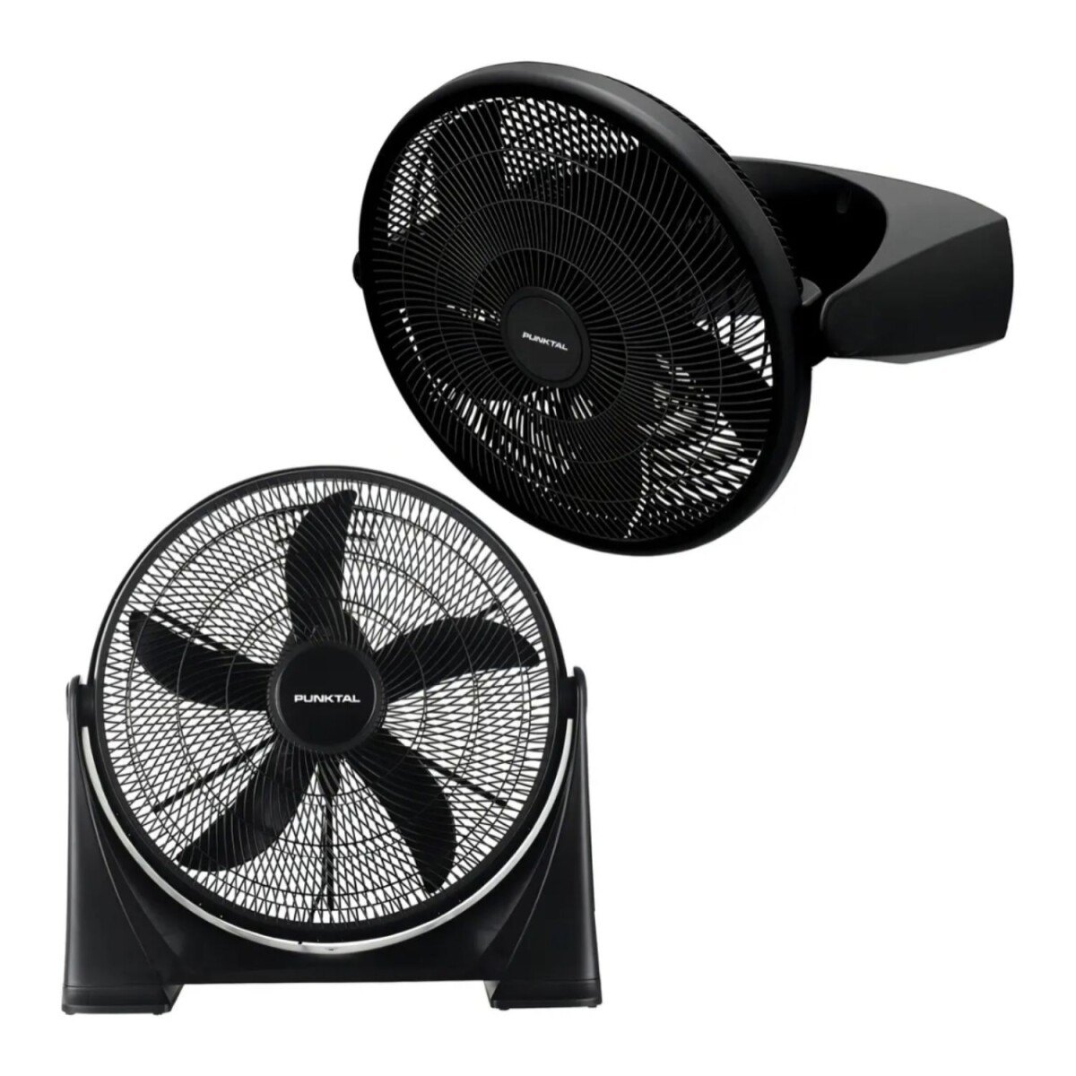 Ventilador turbo de Piso/ Pared Punktal con 5 aspas 50cm 