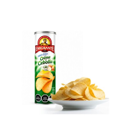 PAPAS FRITAS CON CREMA Y CEBOLLA 120G PAPAS FRITAS CON CREMA Y CEBOLLA 120G