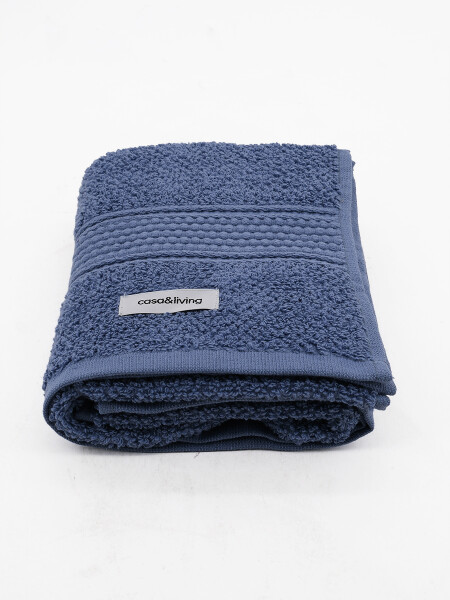 TOALLA DE MANO AZUL PIEDRA