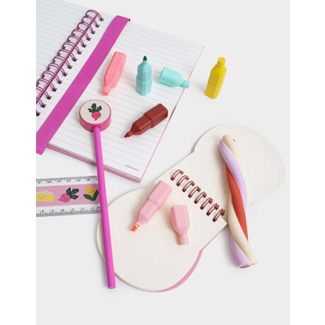 Librería Sets Mesh Rosa Claro