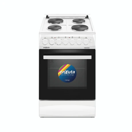 Cocina Eléctrica ENXUTA CENX5548W Cuatro Discos Con Convección Cocina Eléctrica ENXUTA CENX5548W Cuatro Discos Con Convección