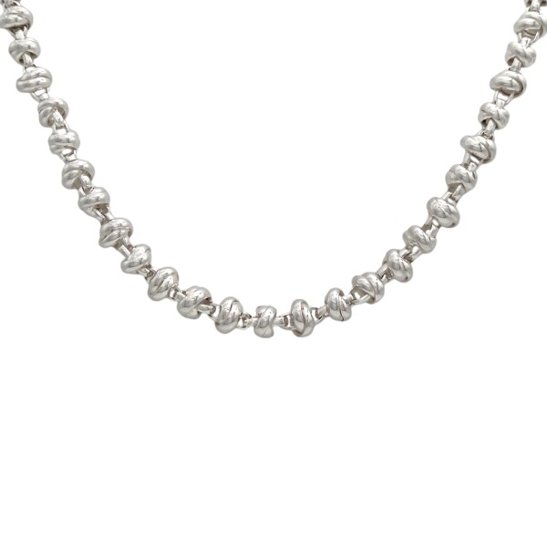 Cadena Nudos-Plata 925-Sin Piedra-CD3229 Sinpiedra