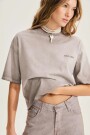 REMERA REGULAR Gris