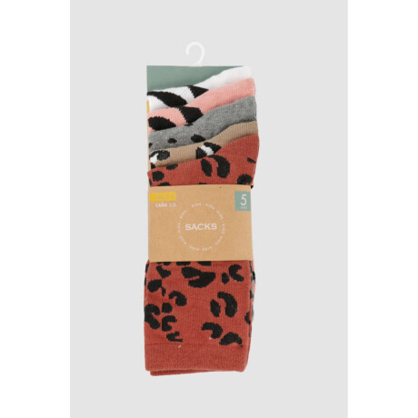 Pack x5 medias con diseños infantil Variante 10