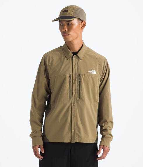 Camisa Trail LIGHTRANGE Cedar/new Taupe Green