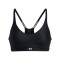 UA Infinity Low 2.0 Bra-GRY BLK-001