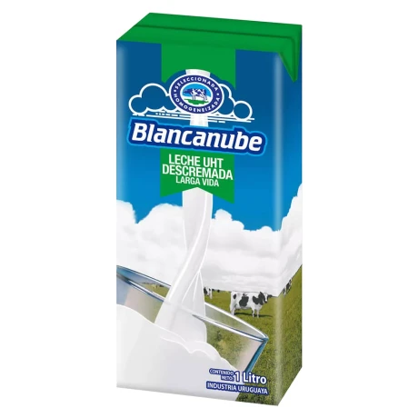 LECHE LARGA VIDA DESCREMADA BLANCANUBE 1LT LECHE LARGA VIDA DESCREMADA BLANCANUBE 1LT