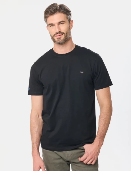 REMERA LISA Negro