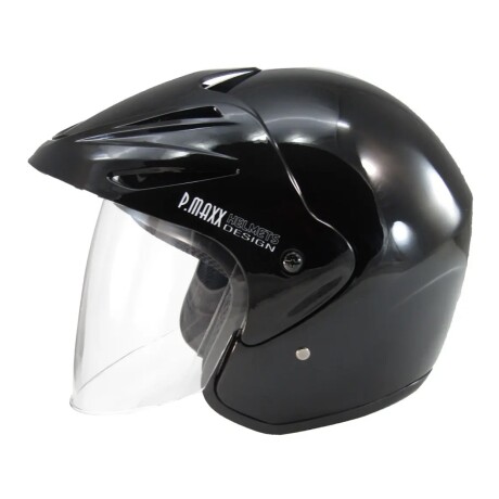 CASCO URBANO VISERA VISOR POWER MAXX PM-203 NEGRO