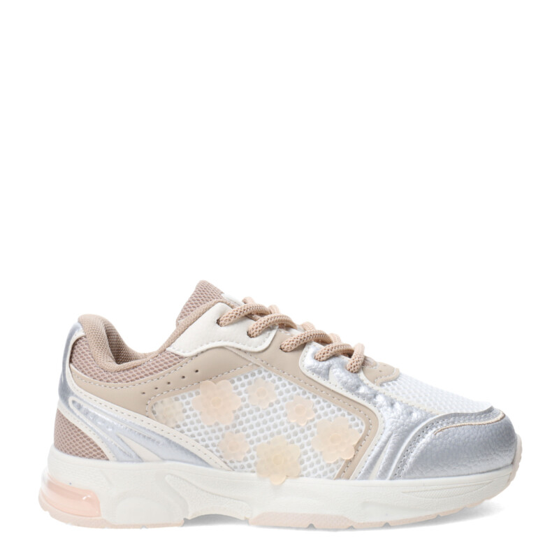 Championes de Niña MINI Miss Carol CLOGT con flores Rosado