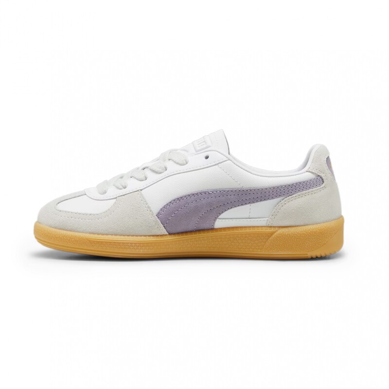 Championes Puma Palermo LTH White/Lila