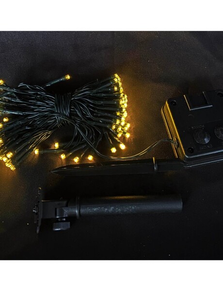 GUIA LUCES LED 100 SOLARES CALIDAS C/V GUIA LUCES LED 100 SOLARES CALIDAS C/V