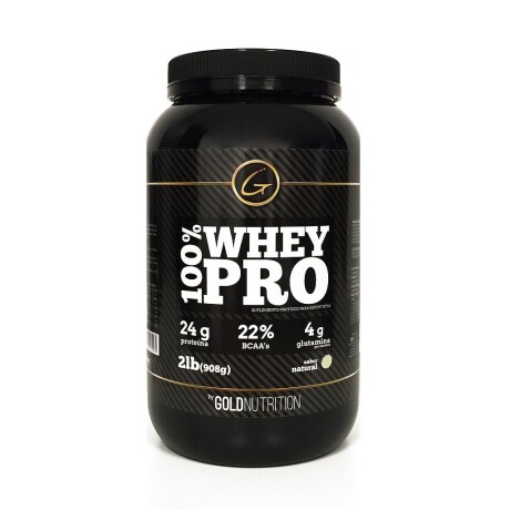 100% Whey Pro 2lb Gold Nutrition Sabor Natural