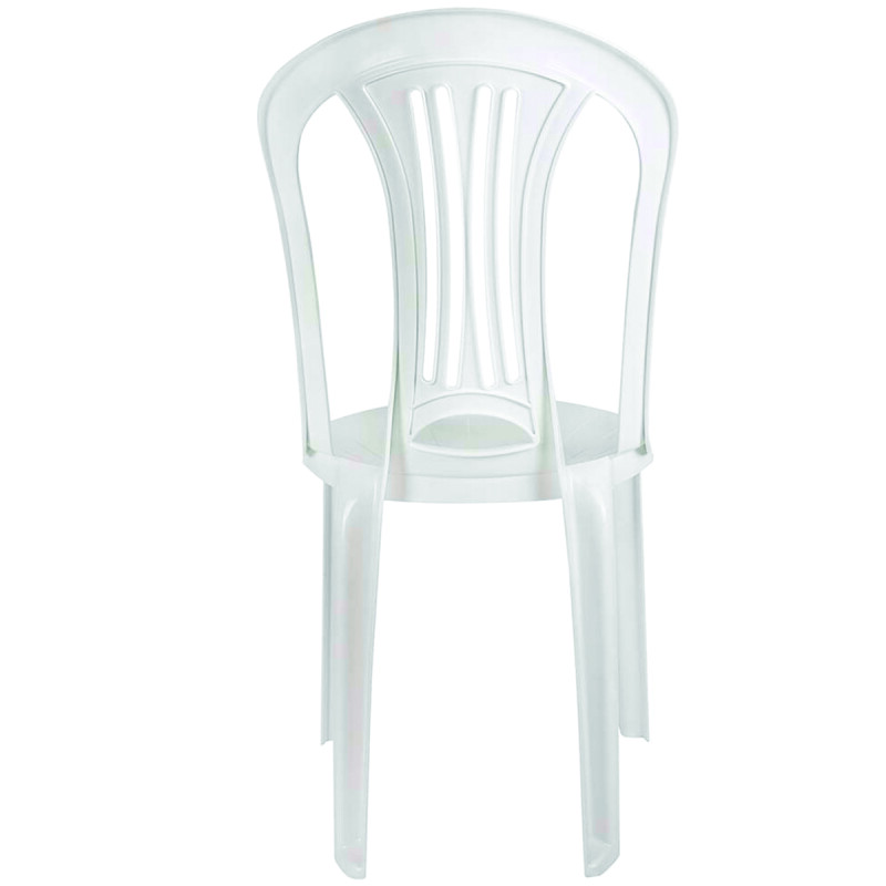Set x2 Sillas Bistró sin apoya brazos BLANCO