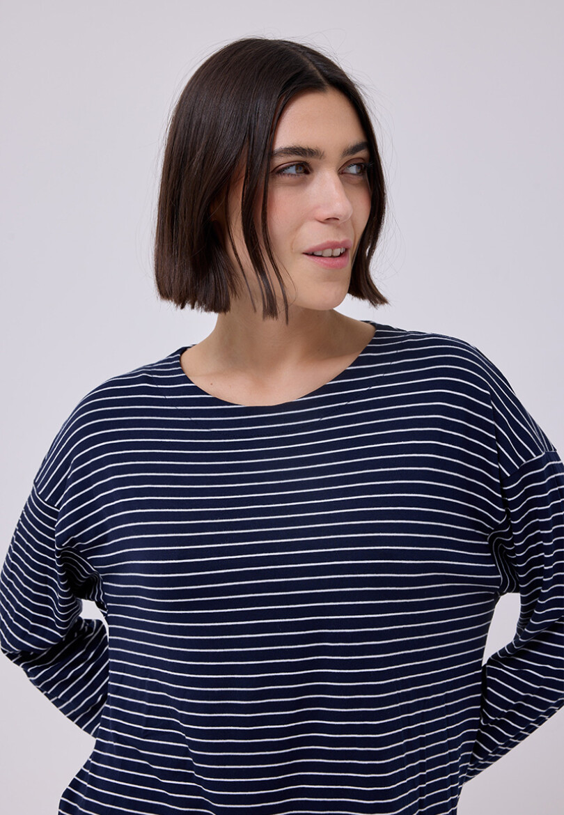 Remera Raya Azul