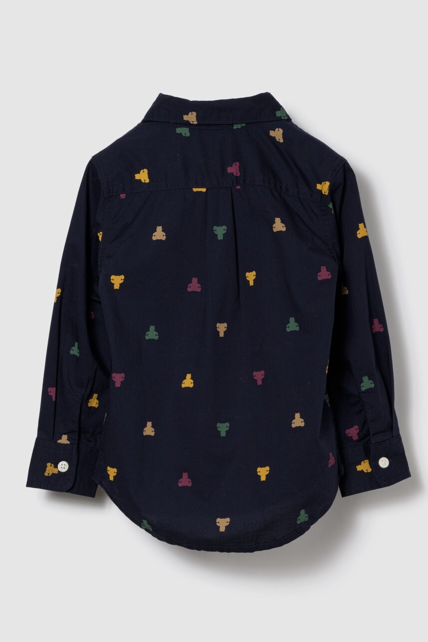 Camisa Toddler Niño Navy Uniform