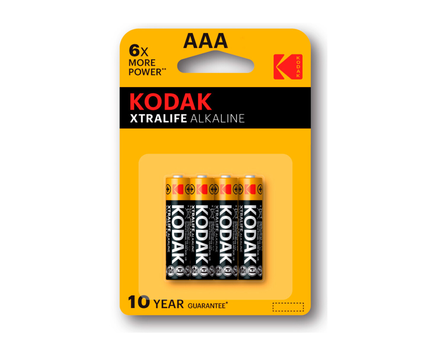 Pilas Alcalinas Kodak Pack 8 Unidades - AAA 