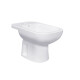 BIDET DE LOZA SANITARIA PARA BAÑO LINEA TORRENS COLOR BLANCO 000