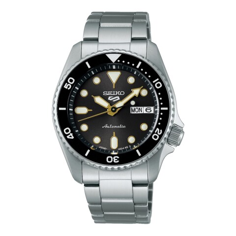 Reloj Seiko Serie 5 Sports SRPL79K1 automático para hombre Negro