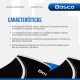 Rodillera Deportiva De Neopreno Bosco Negro Crossfit Gym Negro