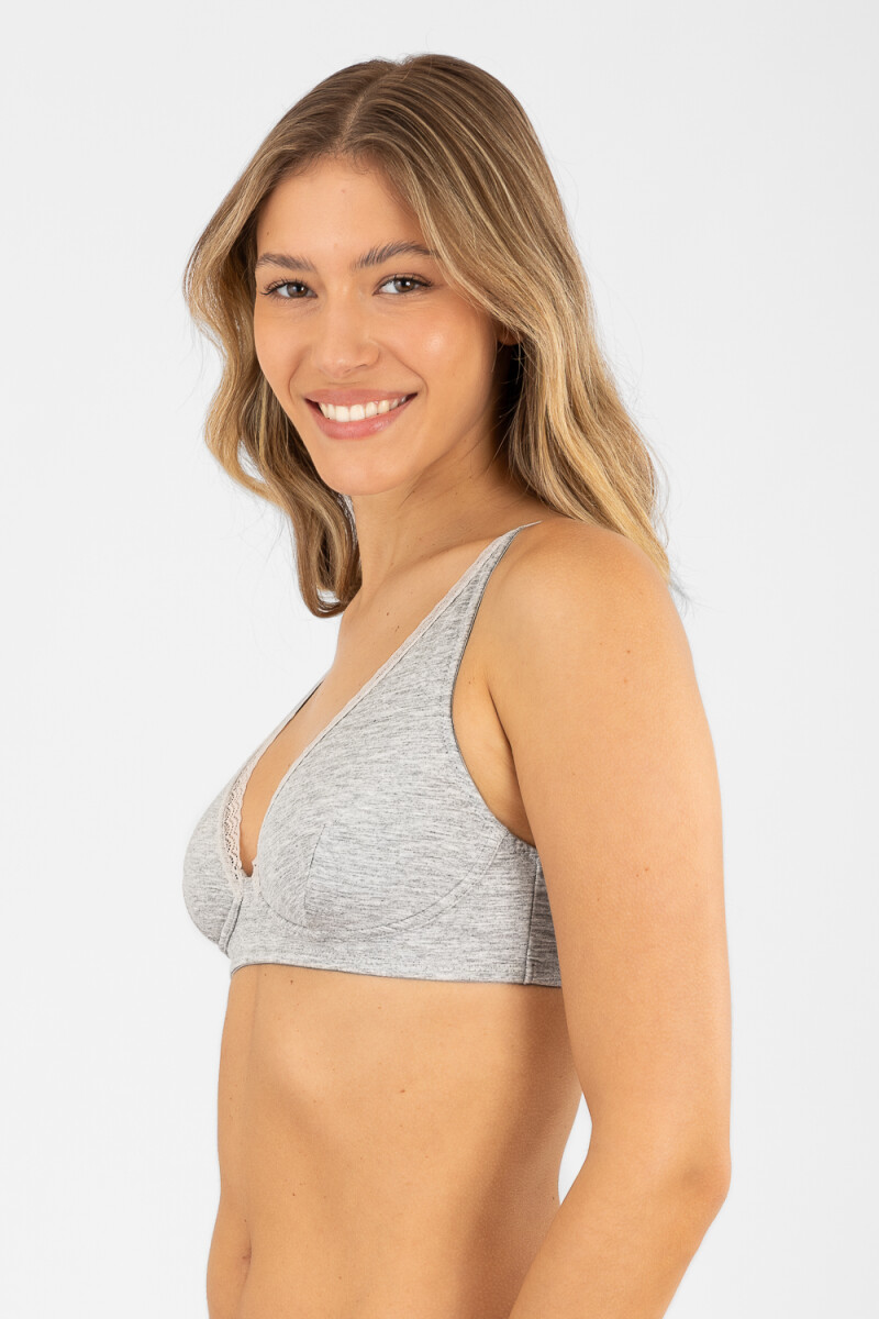 Soutien halter azucena Gris melange