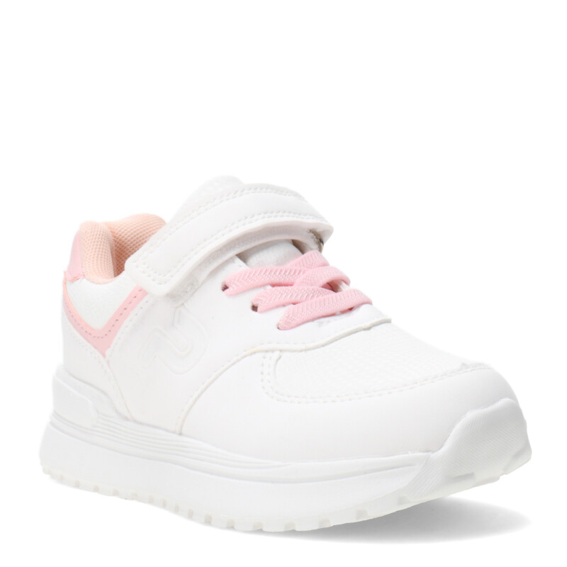 Championes Infantiles Push Blanco - Rosado