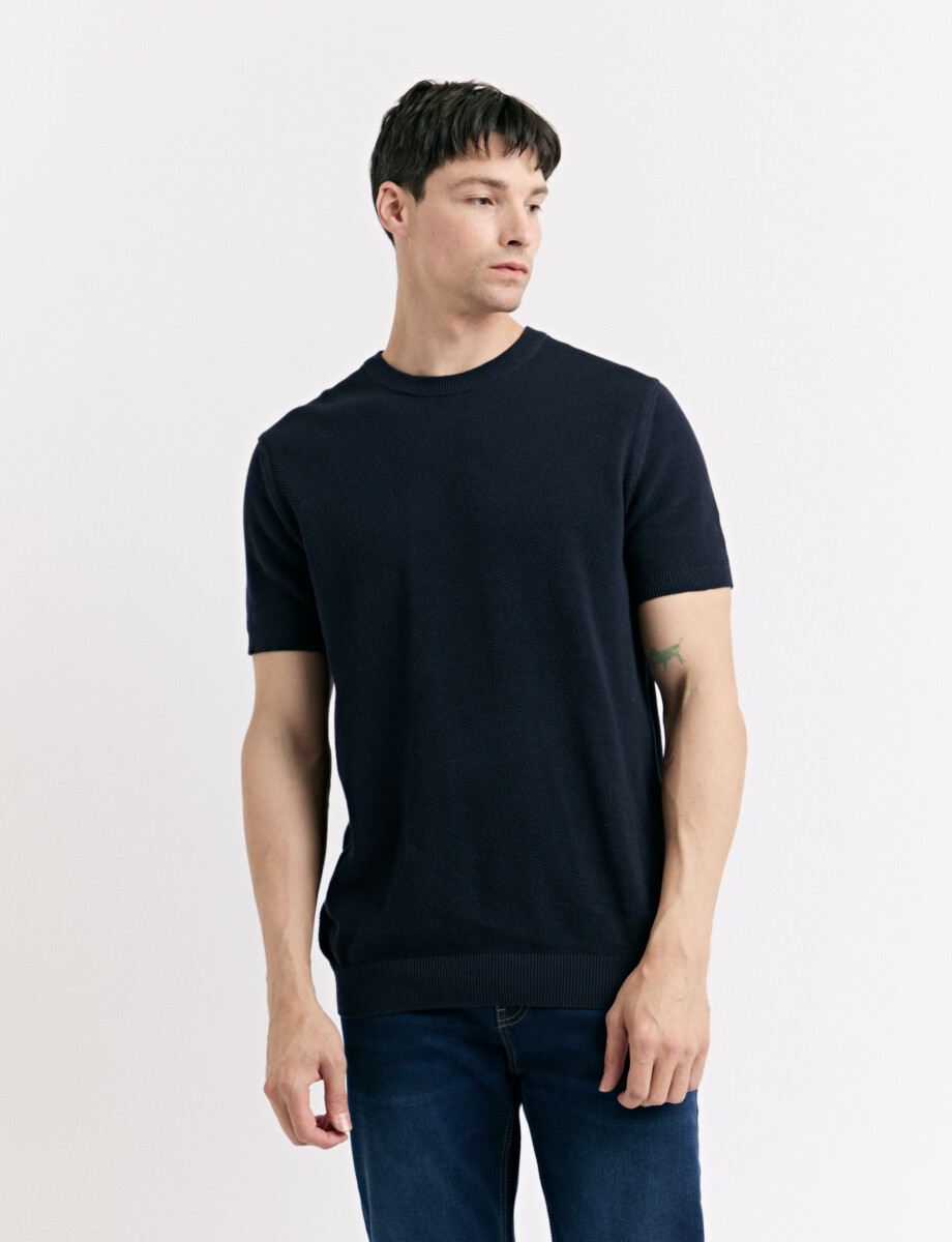 520575 T-SHIRT HARRY Azul Oscuro