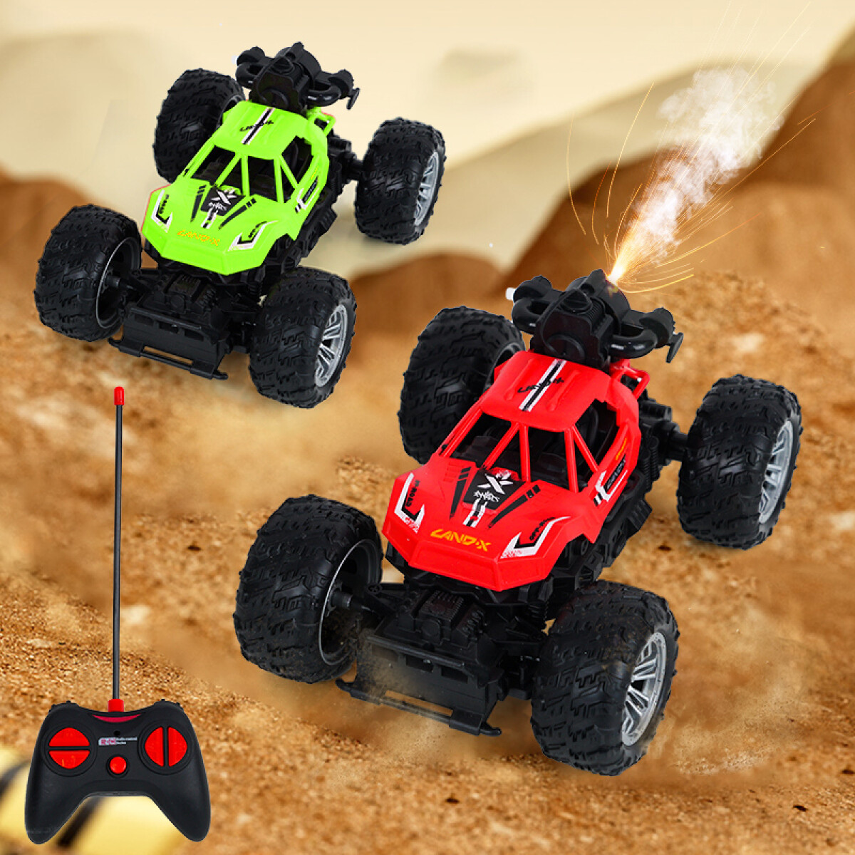 Autito De Carreras De Juguete Con Control Remoto - Aerosol 