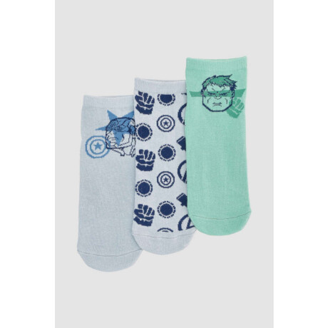 Pack x3 medias cortas infantiles disney Diseño 1