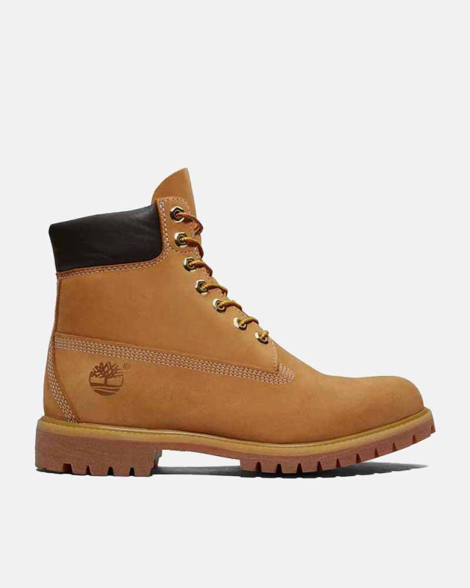 Botas Timberland Premium 6 Inch Lace Up Waterproof Boot Hombre - Wheat 