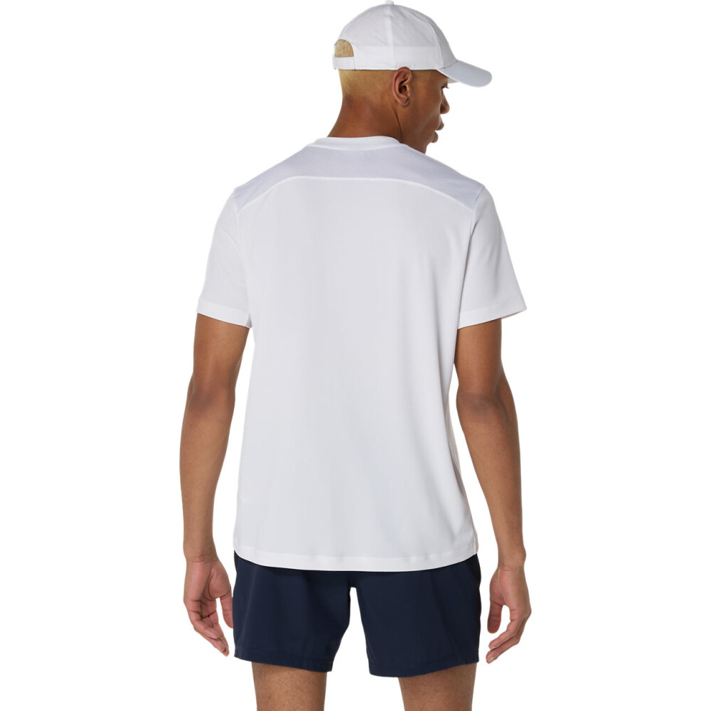 Polo Court SS Top Hombre Brilliant White