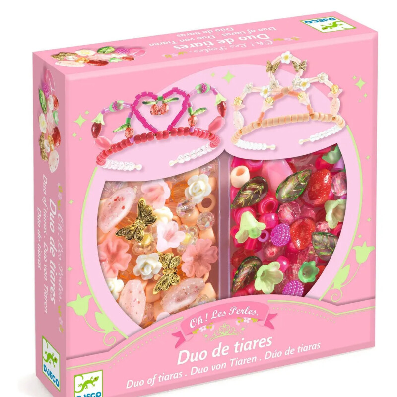 Kit Tiaras Princesa Rosa Djeco Kit Tiaras Princesa Rosa Djeco