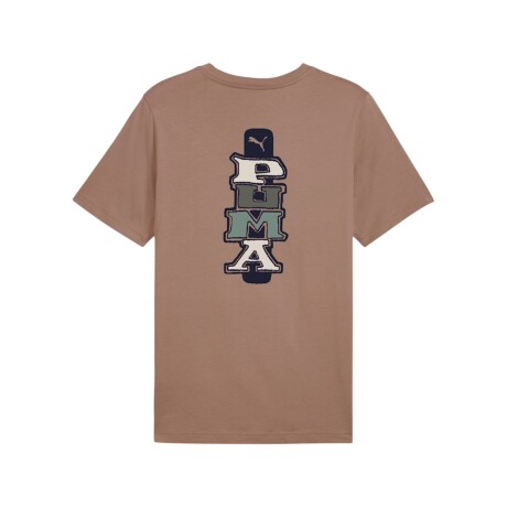 PUMA GRAPHICS TEE Dark Coral