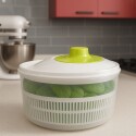 SECADOR CENTRIFUGADOR DE VERDURAS 22X15CM SECADOR CENTRIFUGADOR DE VERDURAS 22X15CM