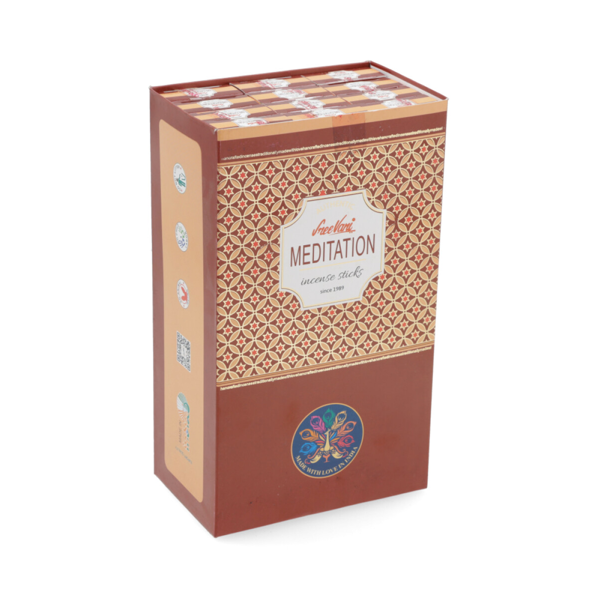 INCIENSO AUTENTIC SERIES SREE VANI CAJA X12 - Meditación 