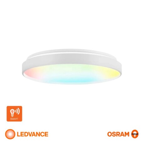 SMART+DESIGN PLAFON 32W BIV LEDVANCE Panel LED LEDVANCE OSRAM Deco Smart Blanco De Adosar 32W RGB