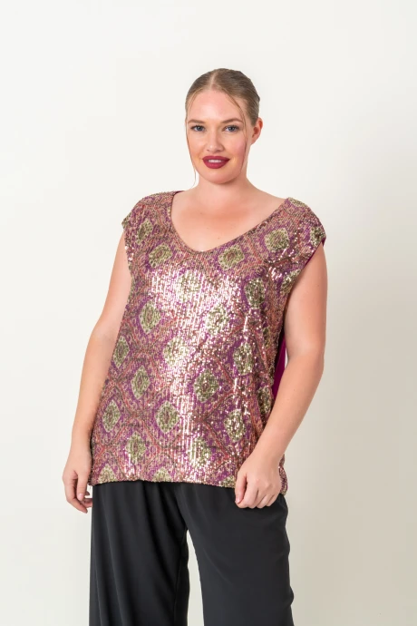 BLUSA MILA Magenta