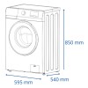Lavarropas James Inverter Lr 8140 Inv Blanco 8kg Lavarropas James Inverter Lr 8140 Inv Blanco 8kg