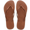 Sandalias de Mujer Havaianas Havaiana SLIM Marrón Herrumbre - Cobrizo - Metalizado