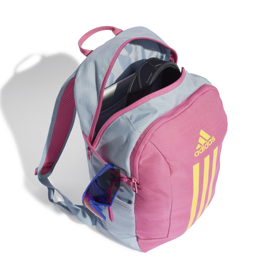 Mochila Infantil Adidas Power Magenta - Celeste - Amarillo