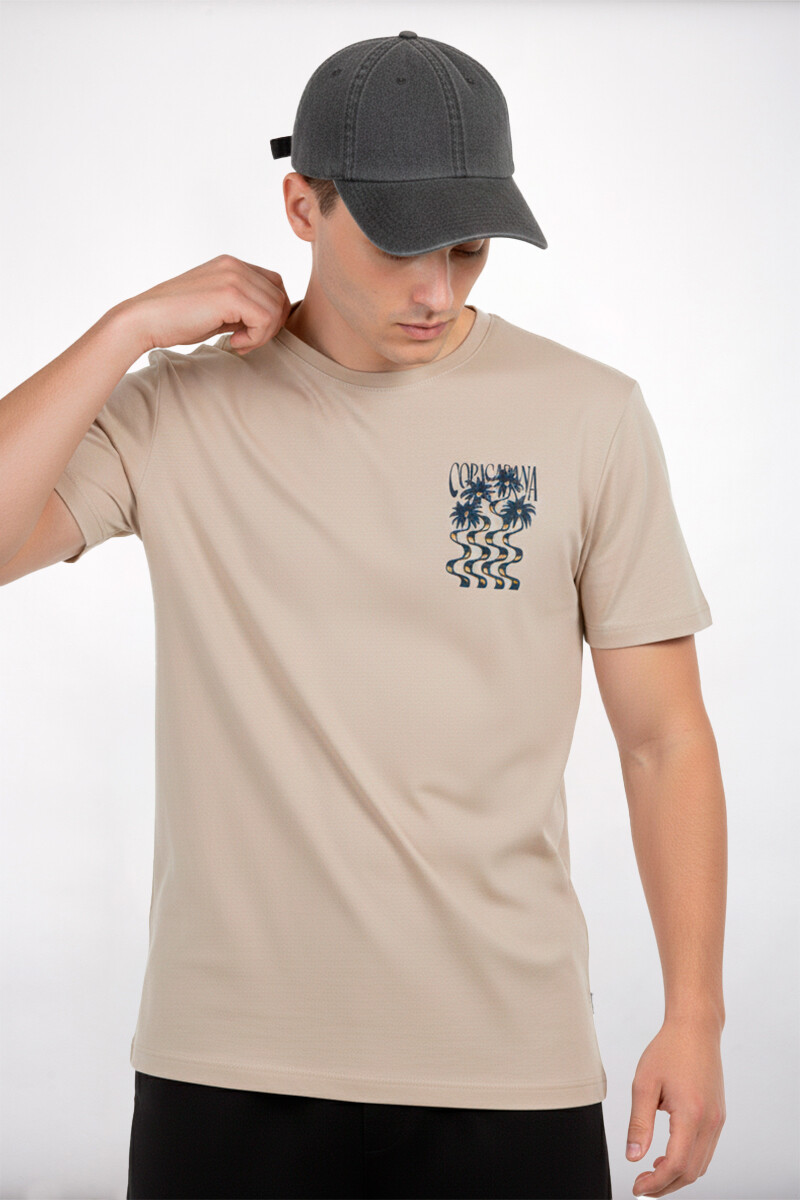 Remera Comte Beige