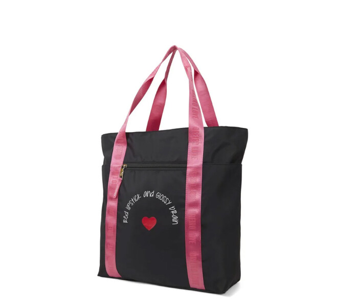 Cartera Las Oreiro Love Negro